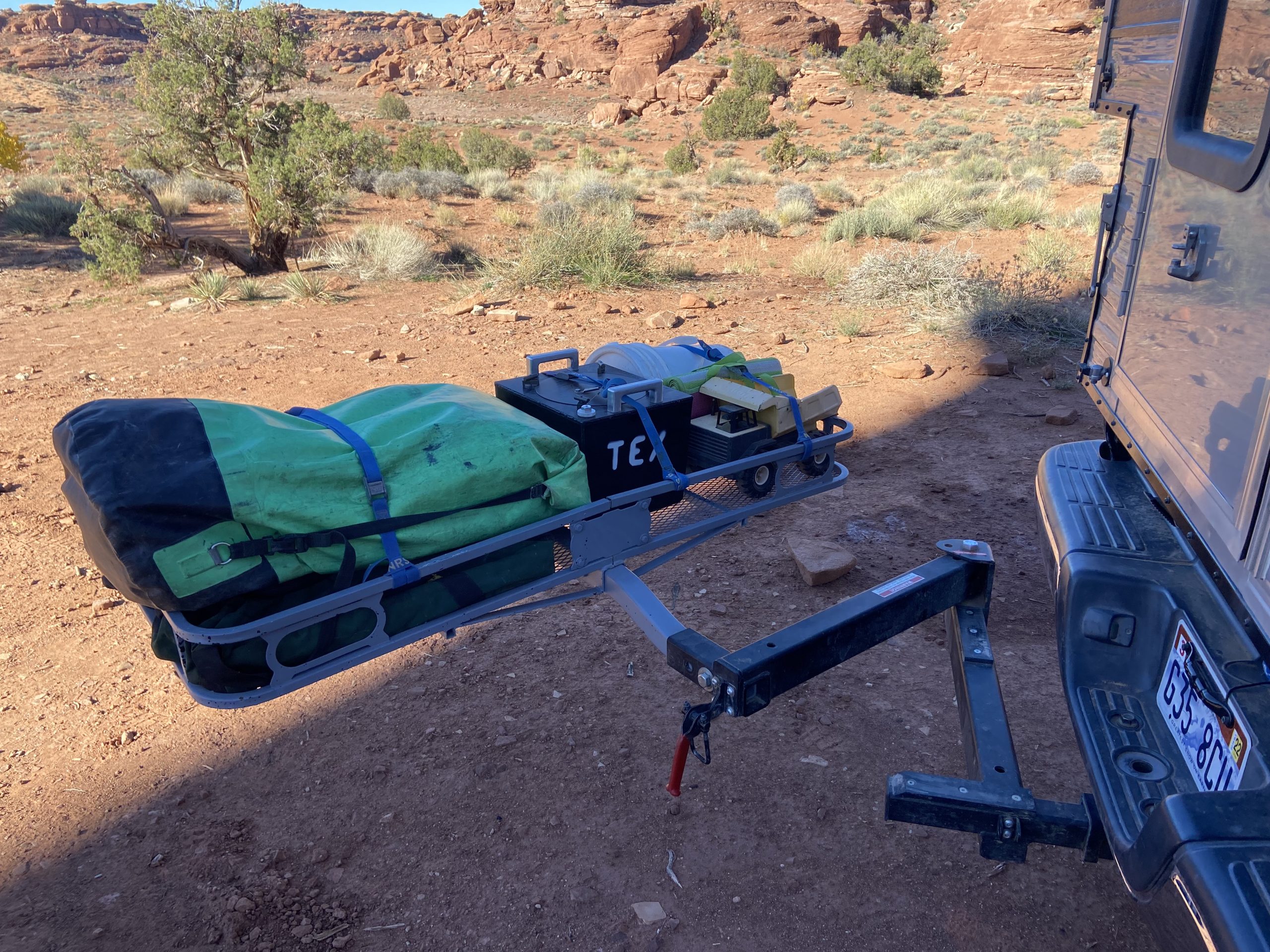 moab adventure rigs swing away rack attach add-ons