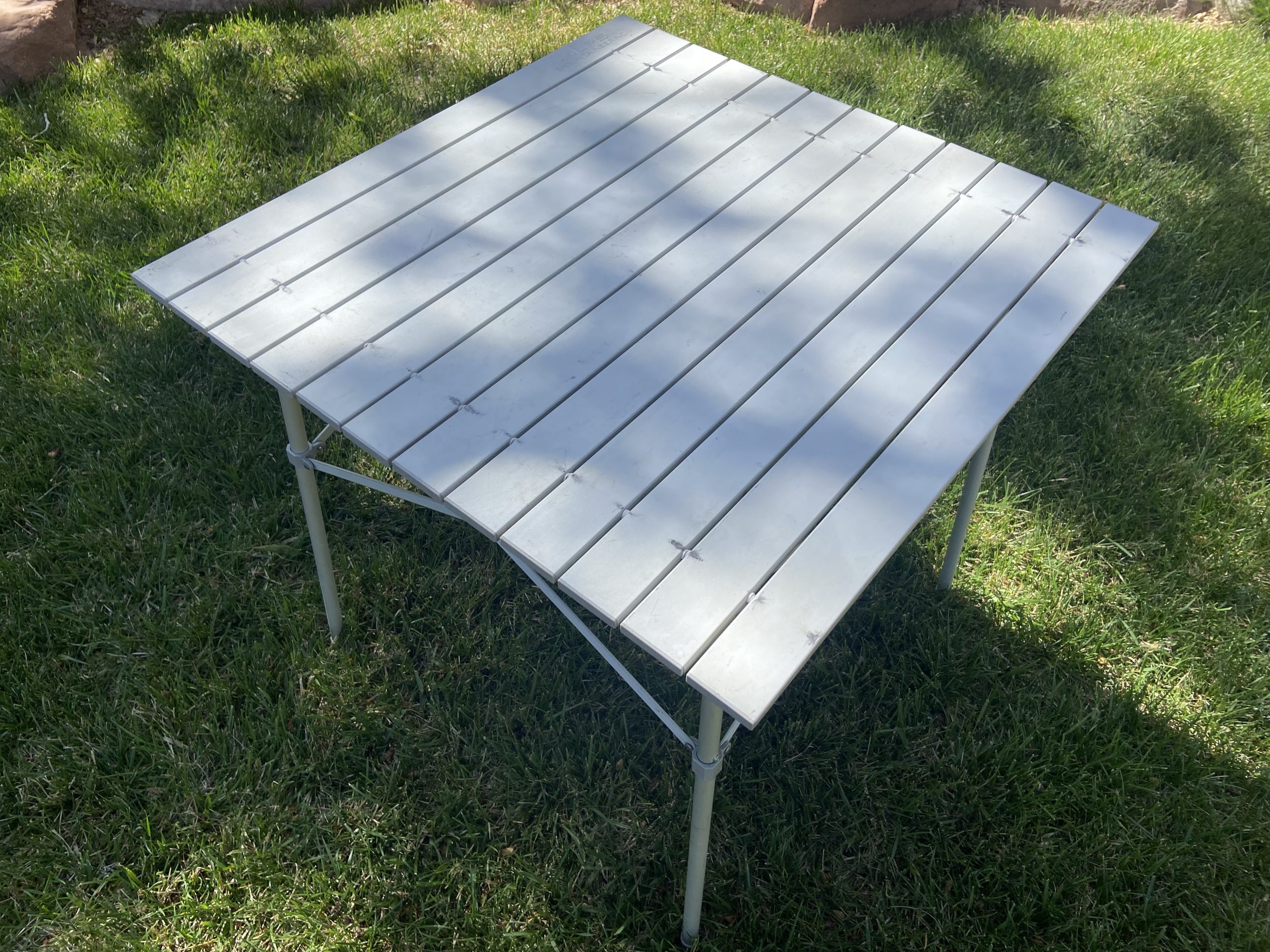 collapsible camp table